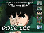 Rock lee awesome wallpaper