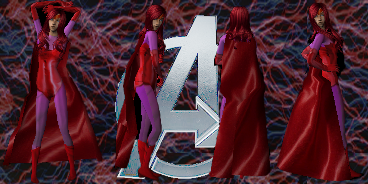 Scarlet Witch, Wanda Maximoff (Sims 2)