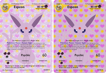 Espeon Full Art - Holo  Regular