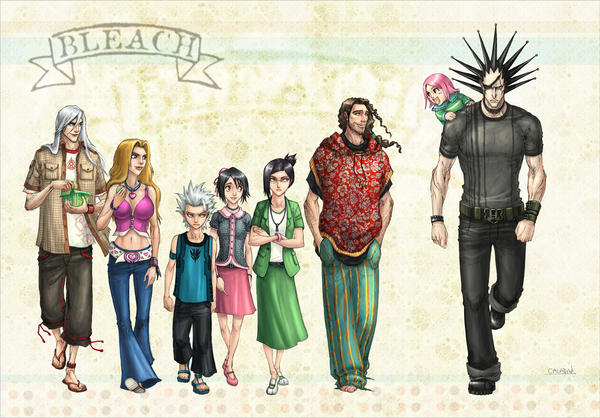 Bleach, group shot. by hueco-mundo on DeviantArt