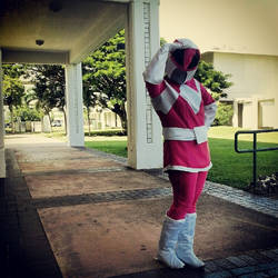 Halloween 2012: Pink Power Ranger