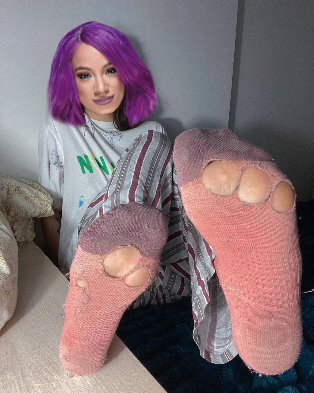 Sasha Banks SWEATY SOCKS By JohnSlaveCena On DeviantArt sasha-banks-sweaty-socks-by-johnslavecena-on-deviantart