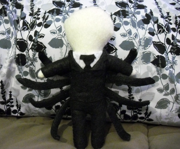 Plushie Slender Man