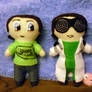 Plushie Spoony and Insano