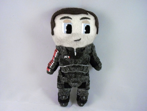 Plushie Commander Shepard