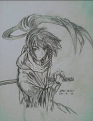 Kenshin Samurai X, quick sketch