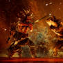 Hellblade Senua's Sacrifice Battle with her Demons
