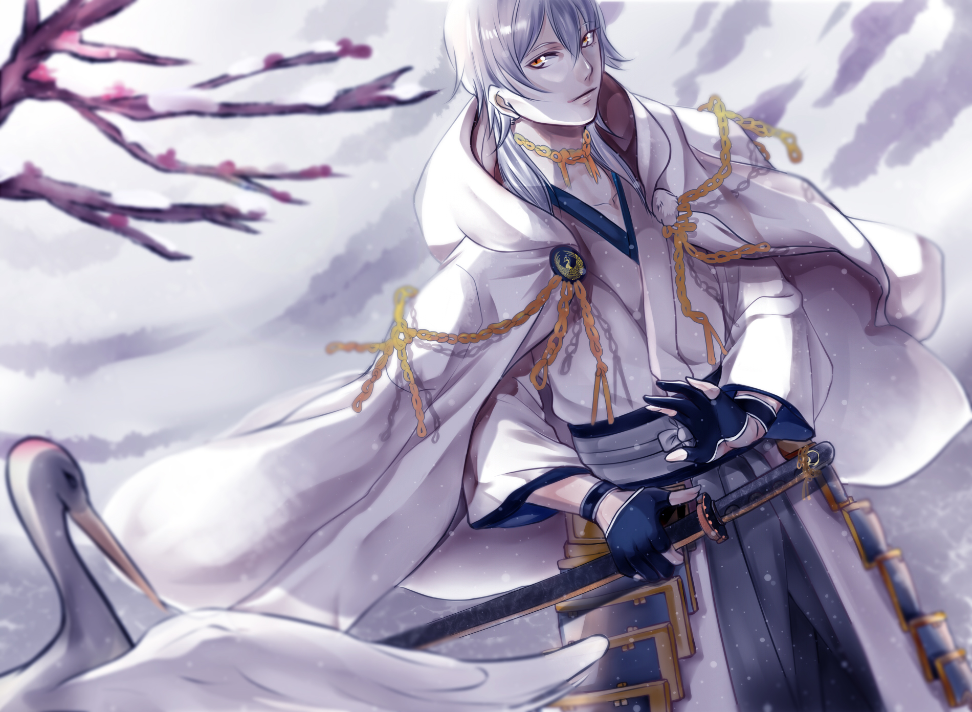 Tsurumaru Kuninaga by tenpura9111 on DeviantArt Tsurumaru Kuninaga by tenpura9111 on DeviantArt