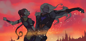 Lotor and Merla