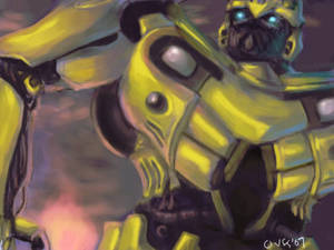 Transformers- Bumblebee Oekaki