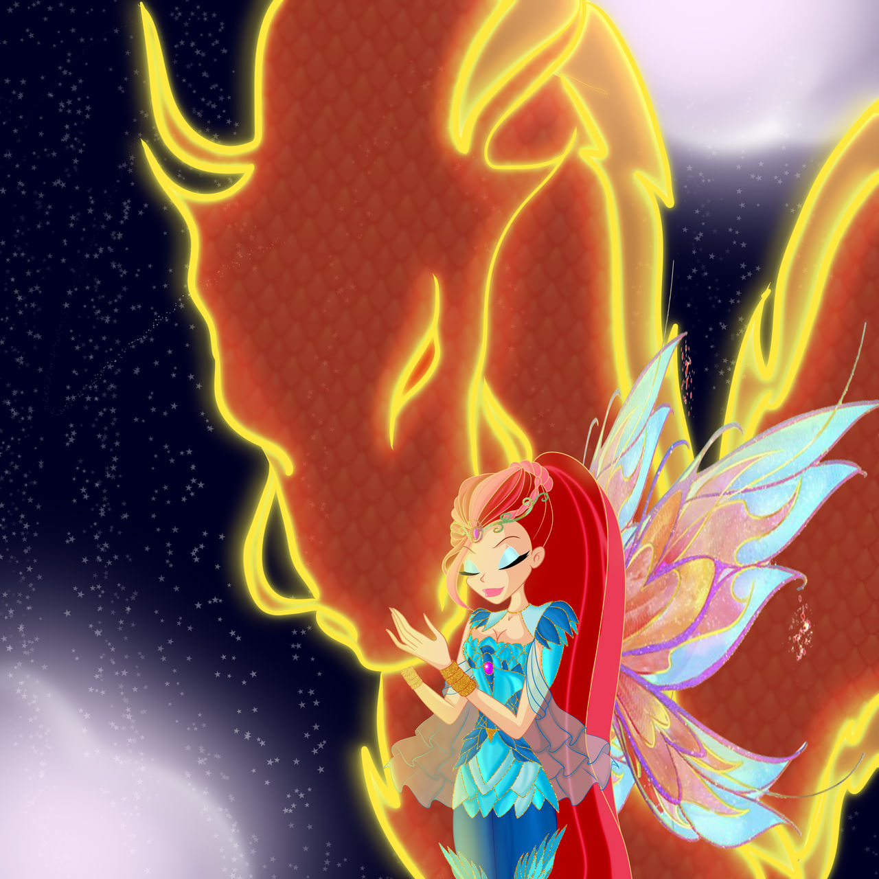 Bloom Connect With The Dragon By Liloswings On DeviantArt bloom-connect-with-the-dragon-by-liloswings-on-deviantart