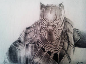 Marvel Black Panther Drawing