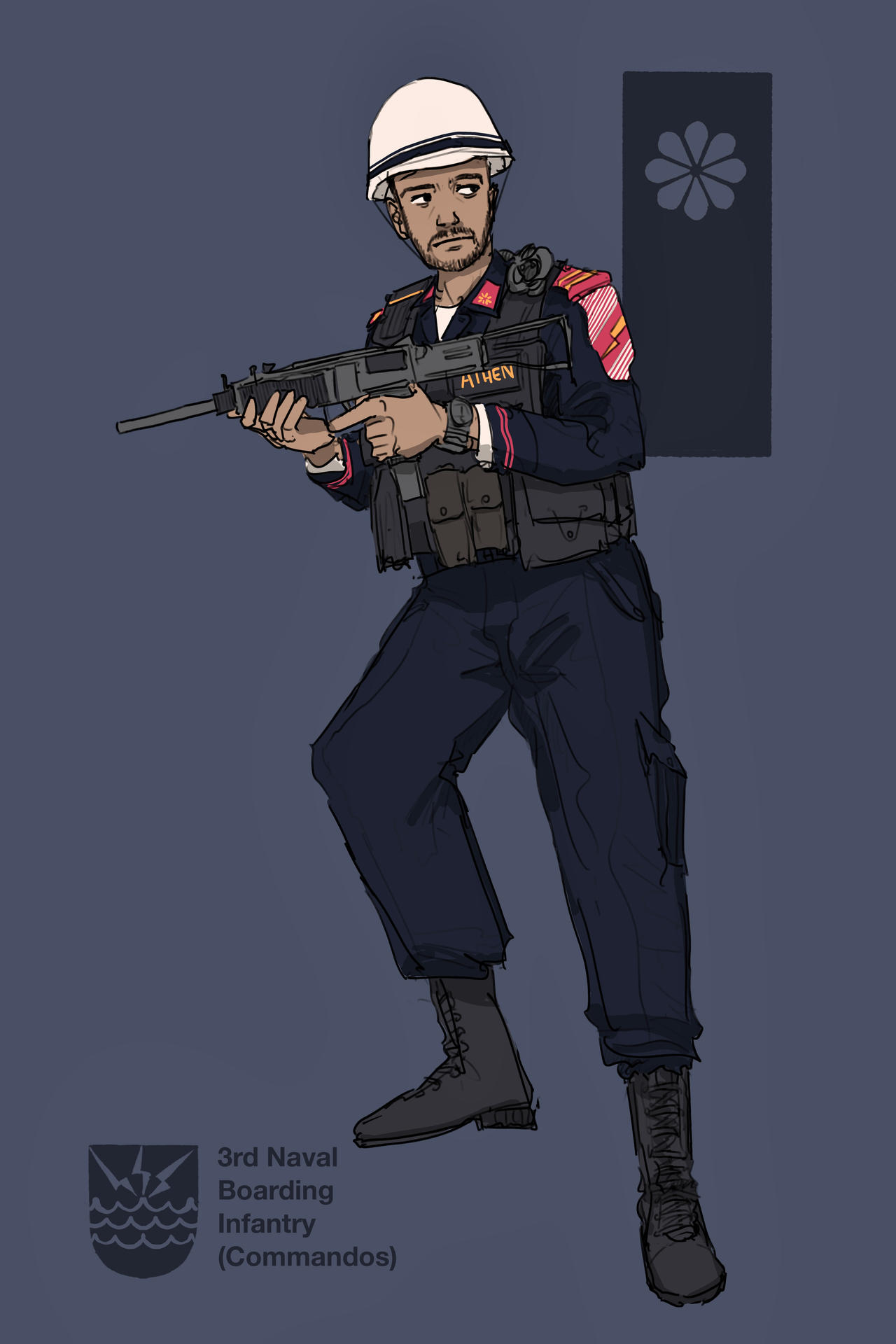 Deviantart Commando Naval Commando by vekllei on DeviantArt
