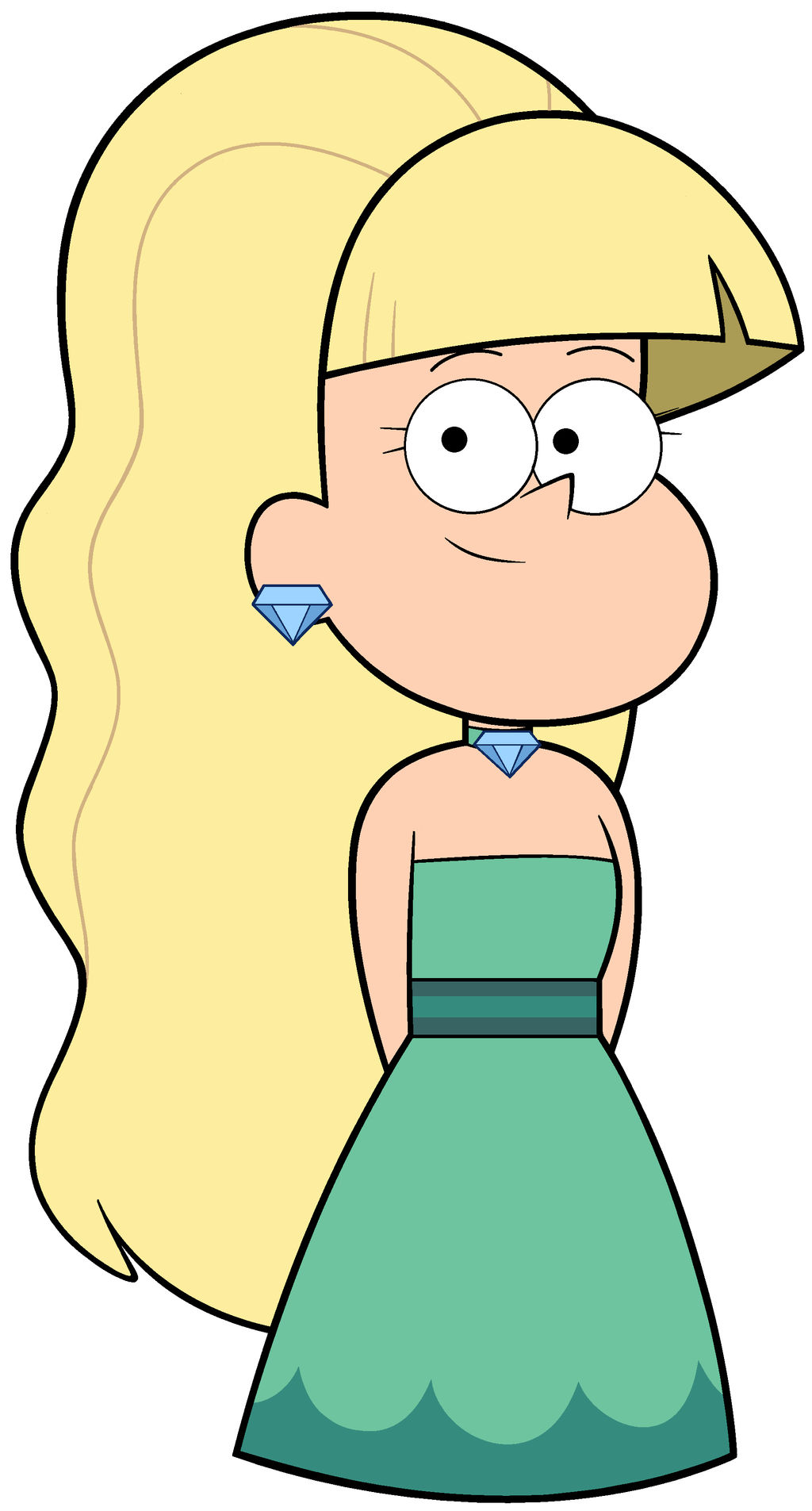 pacifica northwest lake foam green dress Okay guys, I've been wondering... Remember in the episode Northwest Manor Mystery, Pacifica's Mom told her to change her dress from lake foam green to sea foam green. But she entered the