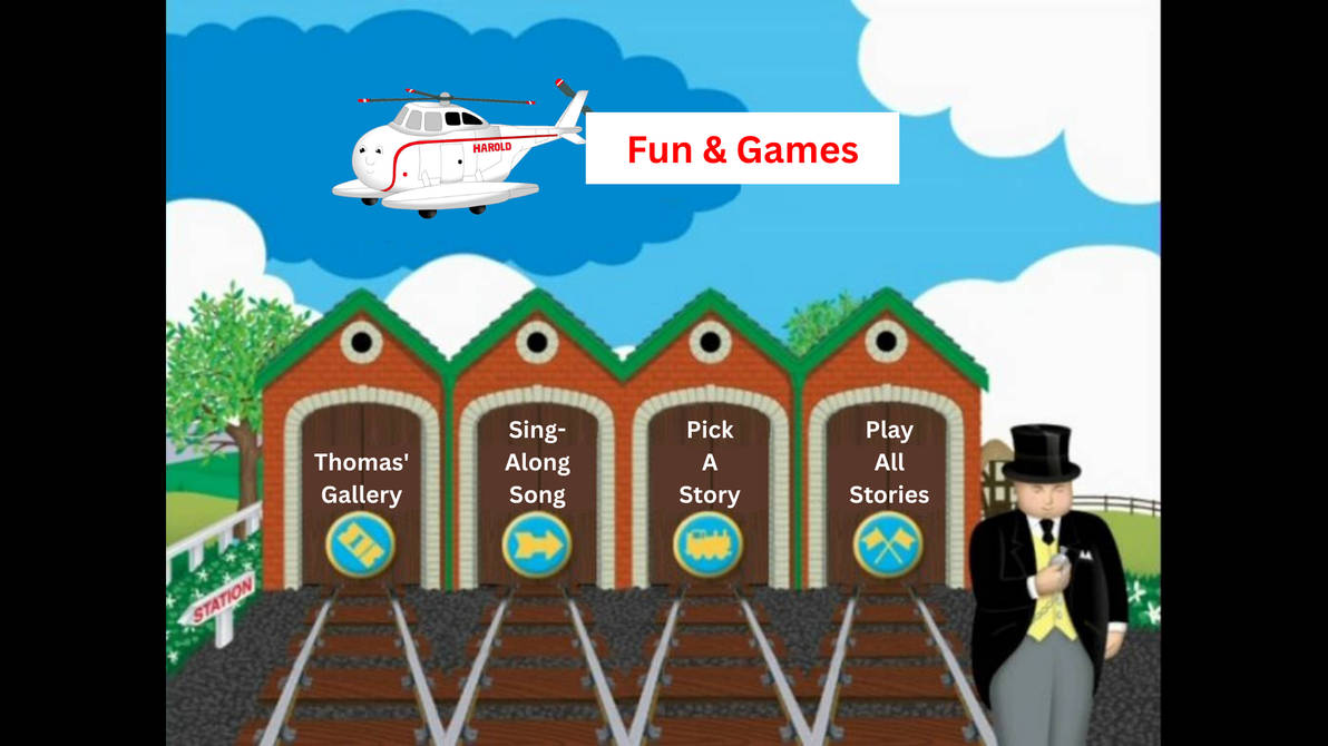 Thomas and the Jet Engine The Crossover DVD Menu by Kirbthecrossover on ...
