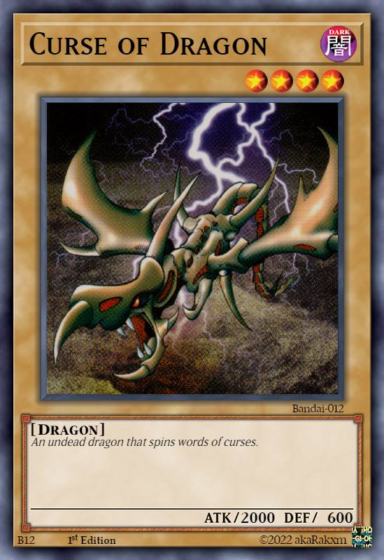 yugioh curse of dragon cards Curse of Dragon - The Legend of Blue Eyes White Dragon