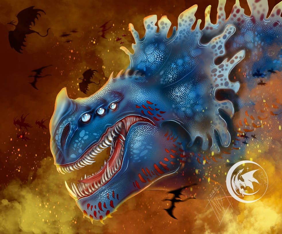 Red Death HTTYD by MoonlightBestiary on DeviantArt