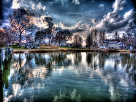 Trees and Clouds