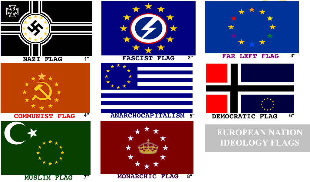 Ideology flags, Russia by Szujski on DeviantArt