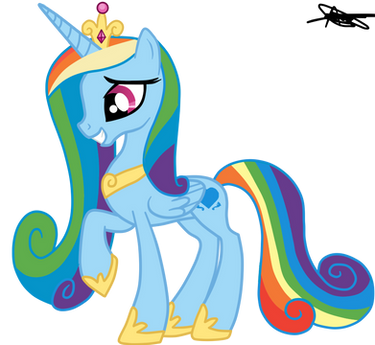 Princess Cadence Version Rainbow Dash