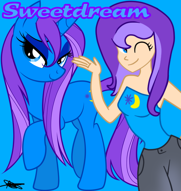 SweetDream Version Humanized To:Madzia-Loves-Ponie