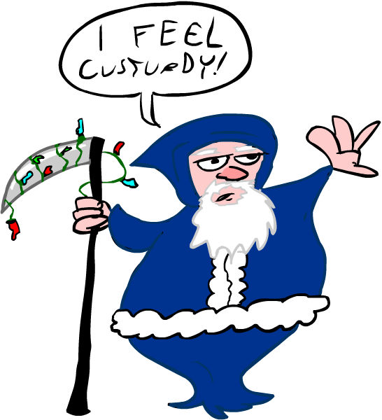 Santa-death by EggHeadCheesyBird on DeviantArt