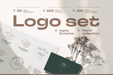 Floral Logo Kit