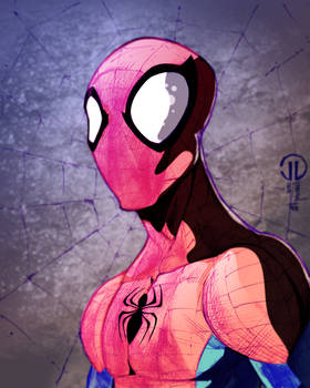 Spidey Portrait - Colors