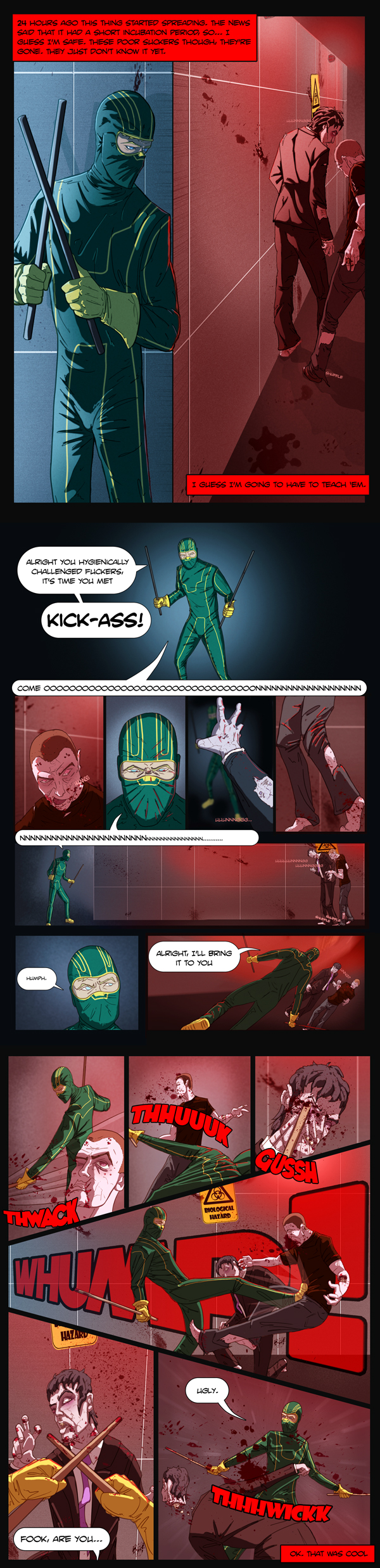 Kick-Ass vs The Zombies