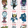 Chibi X-Men sheet1