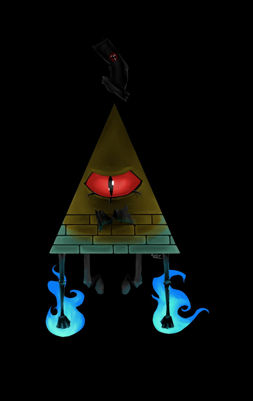 Bill cipher by ryma2001 on DeviantArt Bill cipher by ryma2001 on DeviantArt