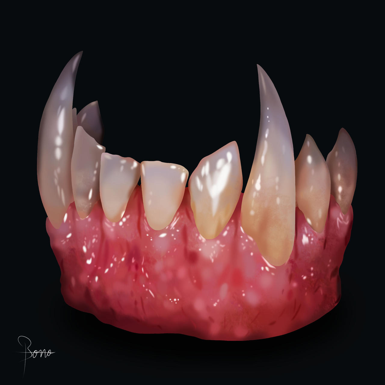 Deviantart Rateeth Teeth by BoniiChan21 on DeviantArt