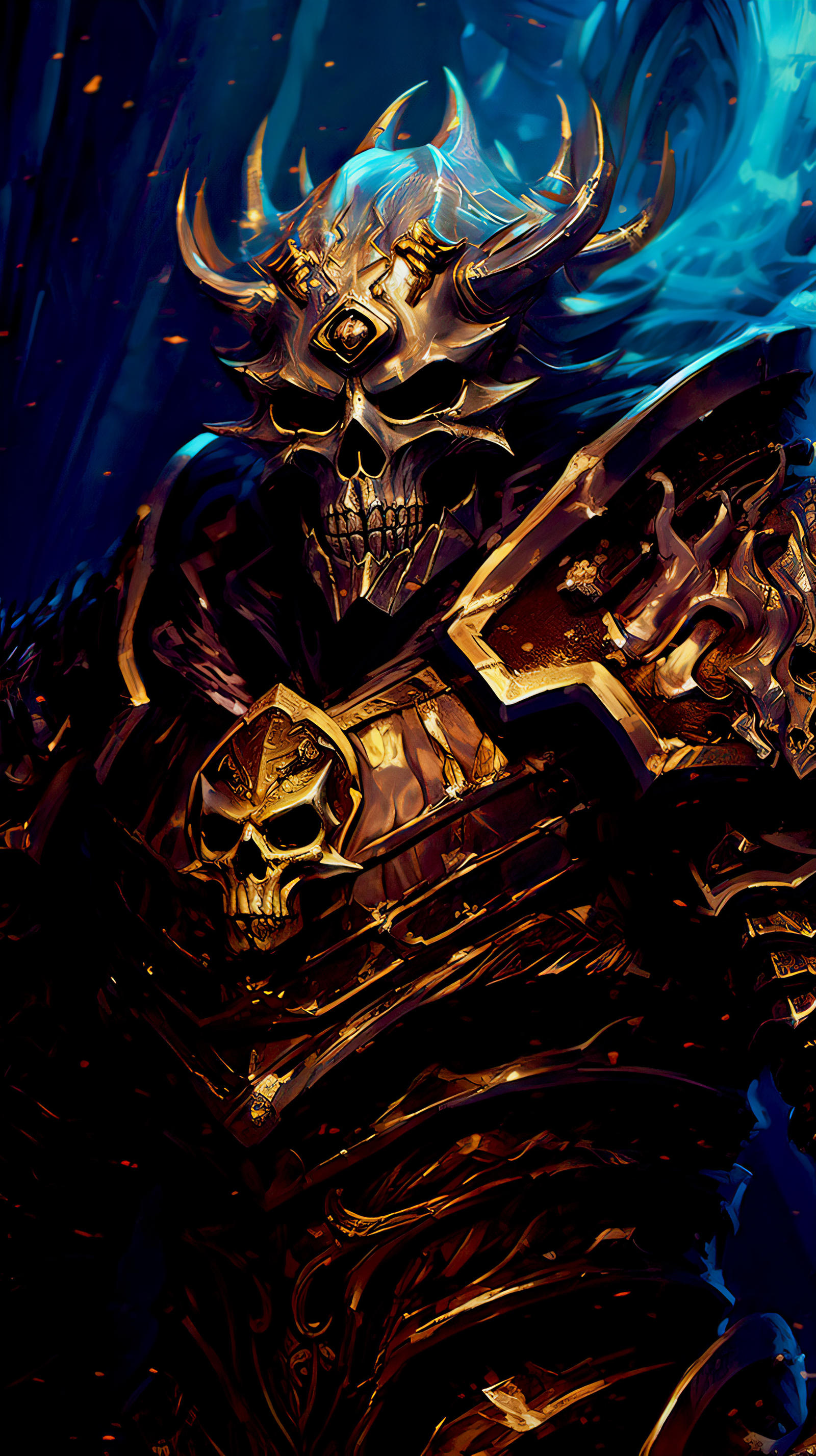 Skeleton knight by BigPuptato on DeviantArt