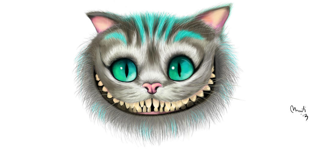 Cheshire Cat (Tim version) by alch3mist-design DeviantArt