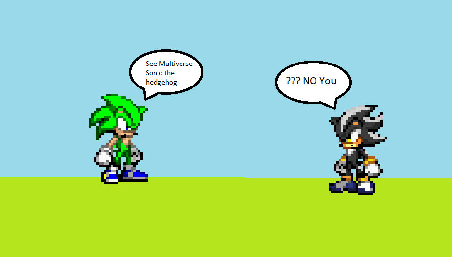 Green the Hedgehog? Multiverse Shadow the hedgehog by waltejohnson on ...