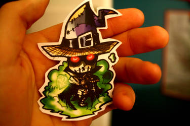 Scarecrow Chibi Keychain NEW