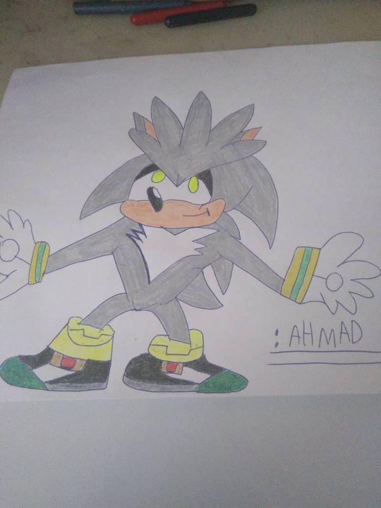 Silver the hedgehog by ahmadambrose on DeviantArt