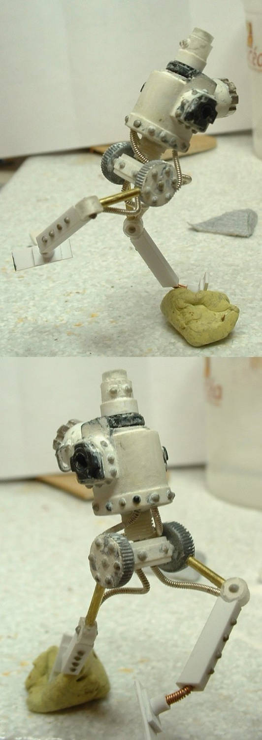 a strange robot ... by Keltman on DeviantArt