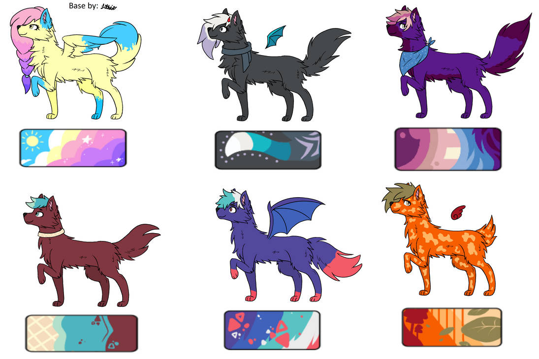 Color Pallets Canine Adopts #2 by AngelsBACA on DeviantArt