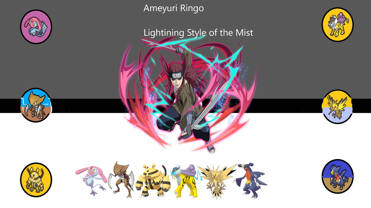 Project Ringo Pokemon Ameyuri Ringo, Pokemon x Naruto Team by BryanPolovick2 on DeviantArt