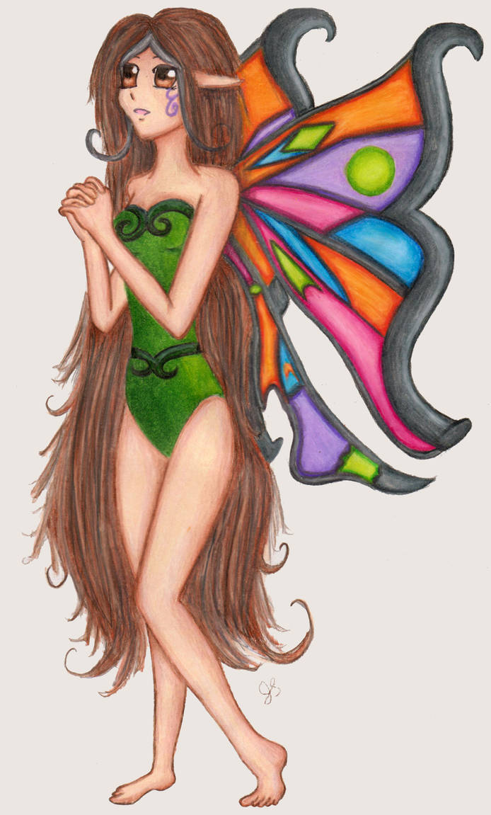 Stained Glass Fairy