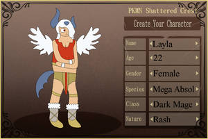 Pkmn Shattered Crest App - Layla