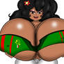 Carmen Rosa and her new top- Comission