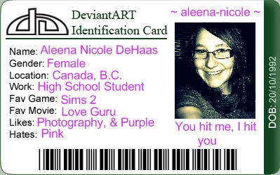 aleena-nicole's deviantID