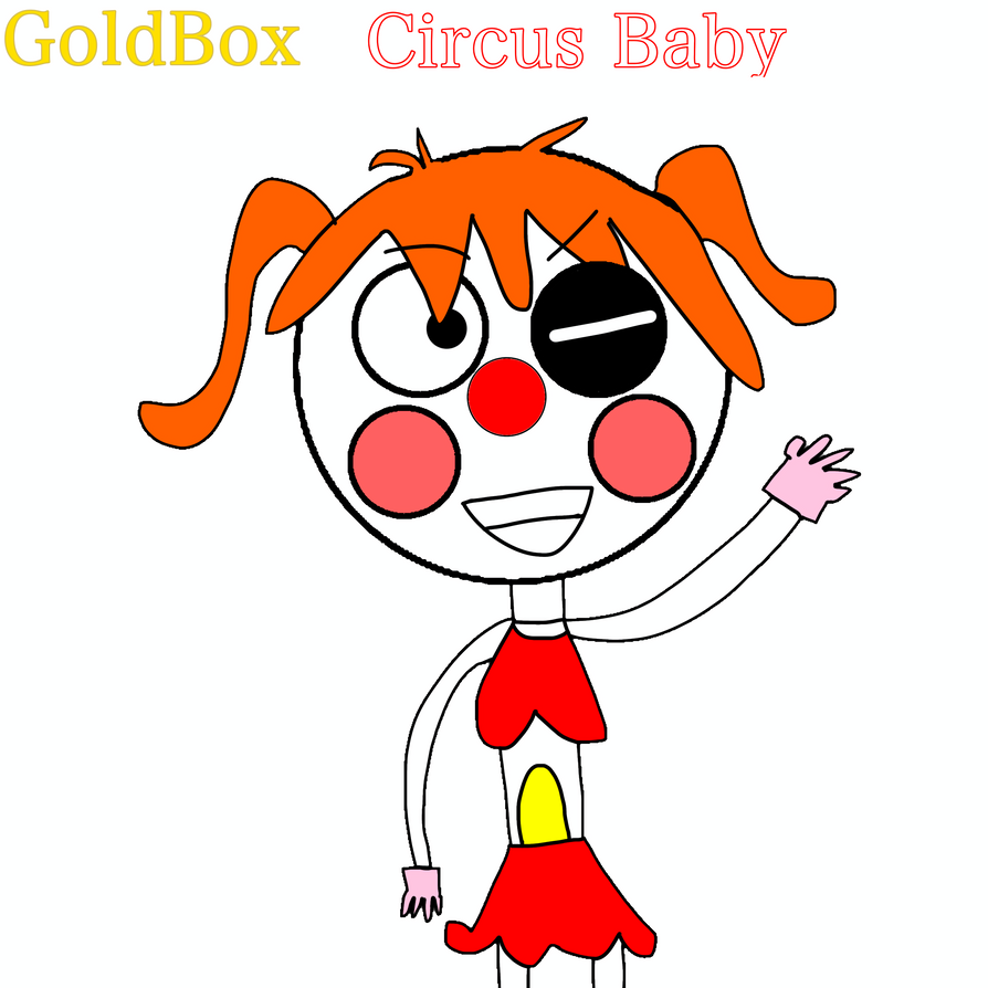 Deviantart Gold Box GoldBox Circus Baby by USApyonAnimate on DeviantArt