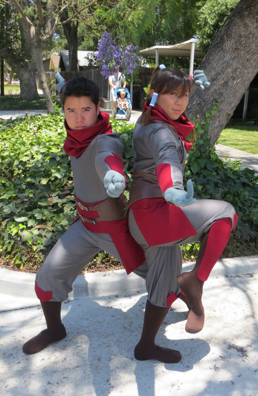 Equalist!Korra and Mako