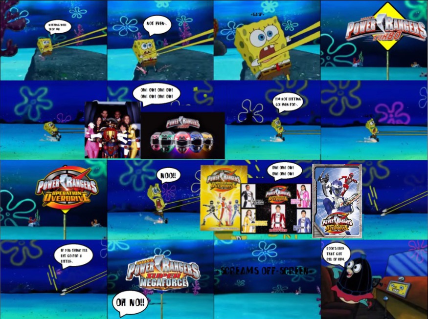 Spongebob Power Ranger Power Ranger Patrick SpongeBob can't handle 3 Bad Power Ranger Seasons by VanossFan28 on ...