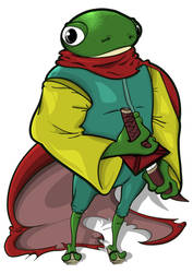 Samurai Frog 02