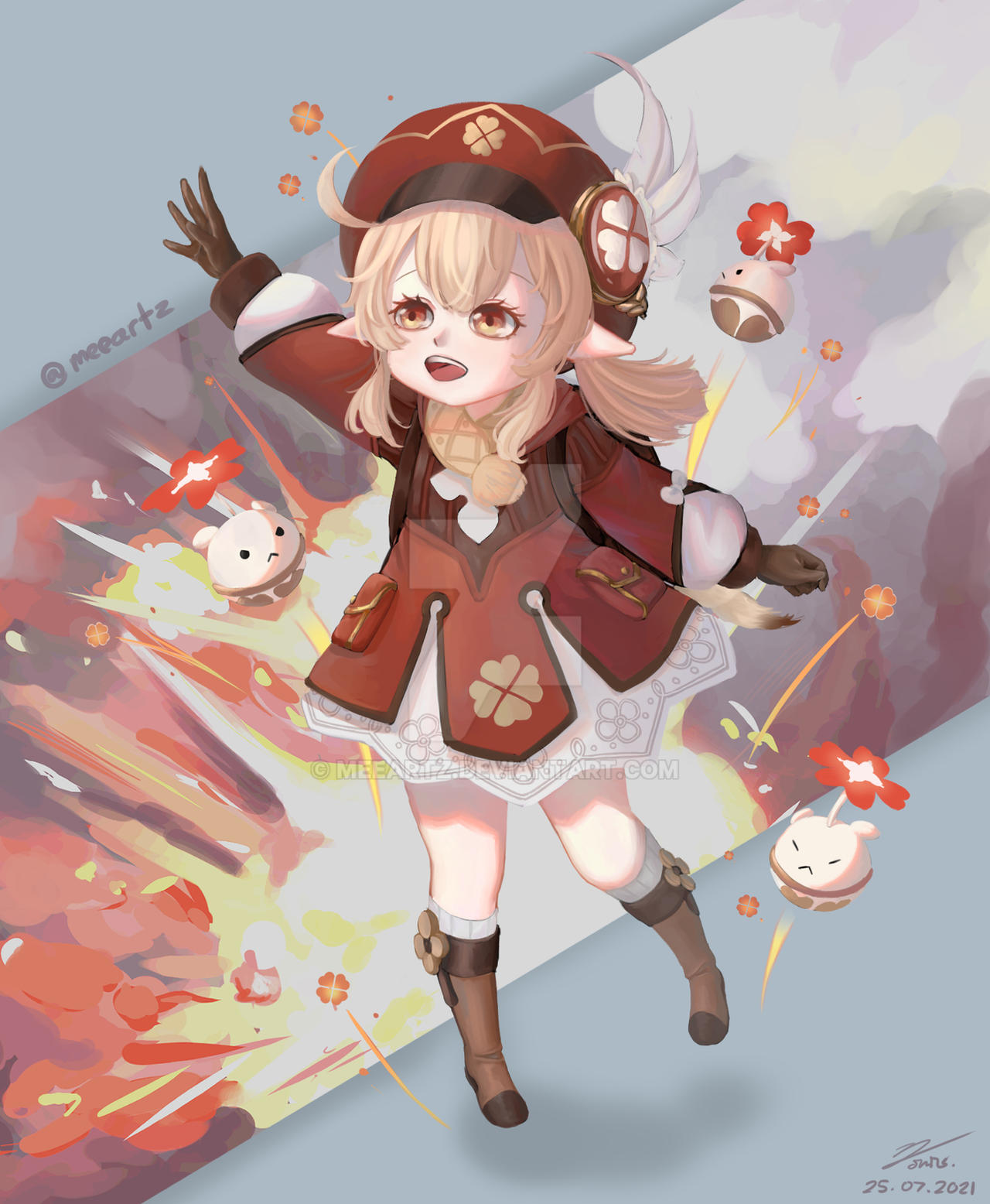 Klee Rip HBD to KLEE by Meeartz on DeviantArt
