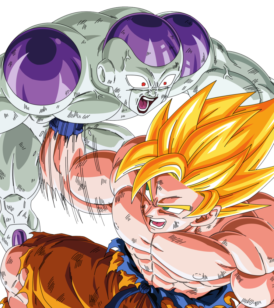 Goku VS Freezer (PNG) by KasumiDesing77 on DeviantArt